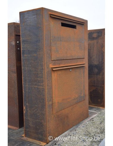 Paca Corten - pakketbus cortenstaal