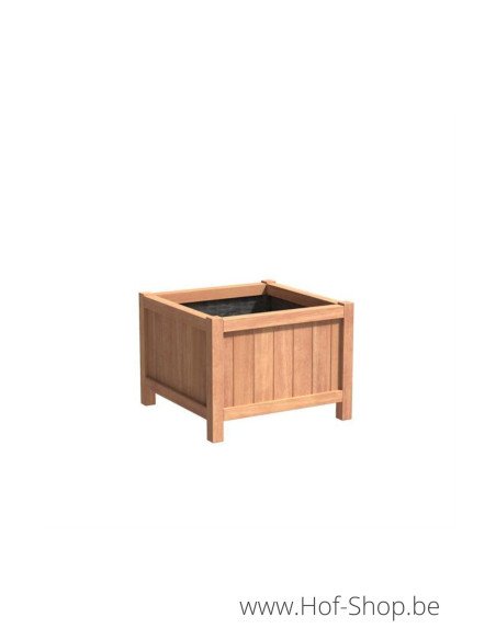 Valencia 80 x 80 x 60 cm - Jardinière Adezz en bois dur
