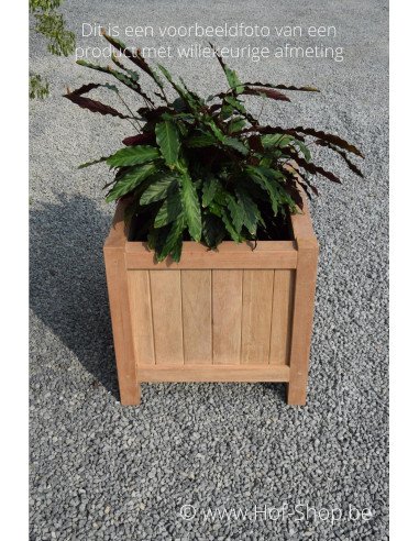 Valencia 150 x 50 x 60 cm - Jardinière Adezz en bois dur