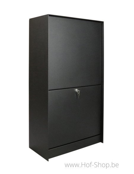 Dropbox Medium Deur Vooraan - pakketbus aluminium