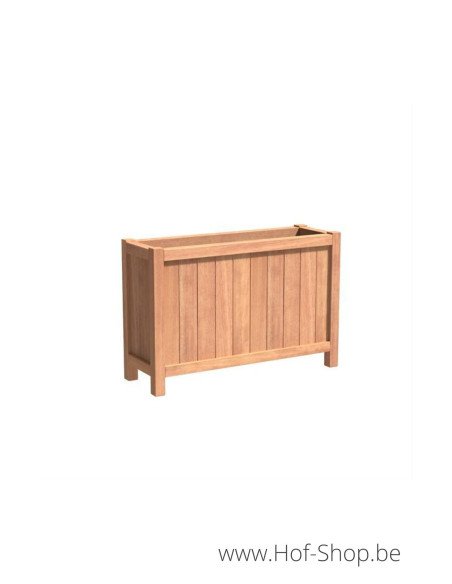 Valencia 120 x 40 x 80 cm - Jardinière Adezz en bois dur