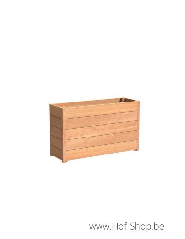 Carrez 120 x 40 x 72 cm - Jardinière Adezz en bois dur