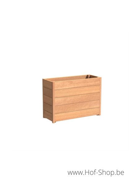 Carrez 100 x 40 x 72 cm - Jardinière Adezz en bois dur