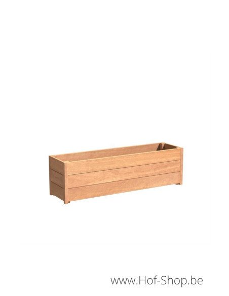 Carrez 150 x 40 x 44 cm - Jardinière Adezz en bois dur