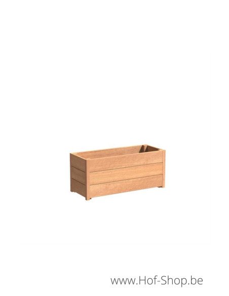 Carrez 100 x 40 x 42 cm - Jardinière Adezz en bois dur