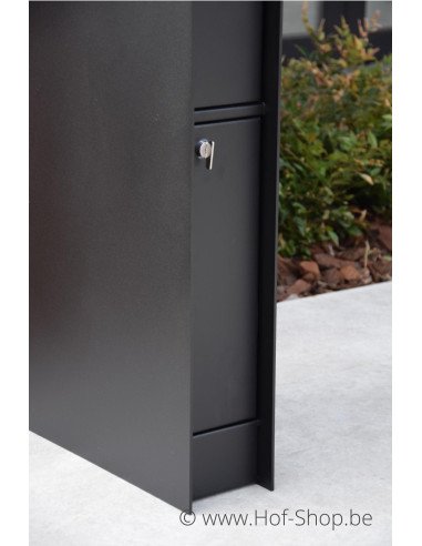 Fenix RAL 9005 - Boîte aux lettres Albo aluminium