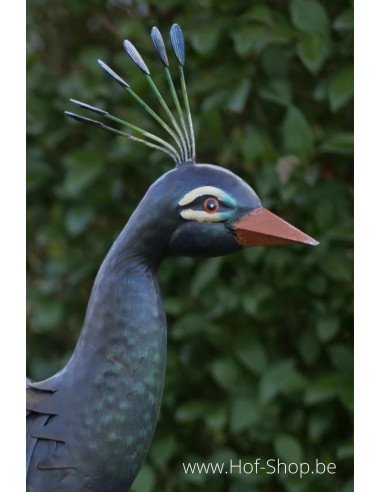 Pauw - metalen figuur (MD18213)