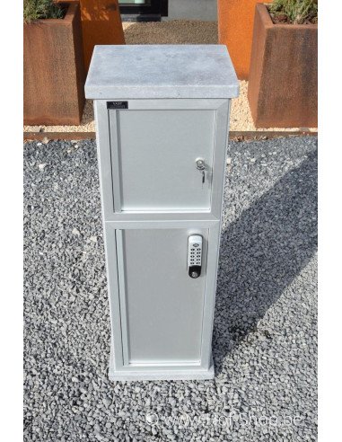 Brussel Digital Lock BDXL & BDM - boîte à colis en pierre bleue