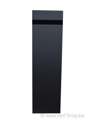 Archi Mini met open pakketvak RAL 9005 - pakketbus aluminium