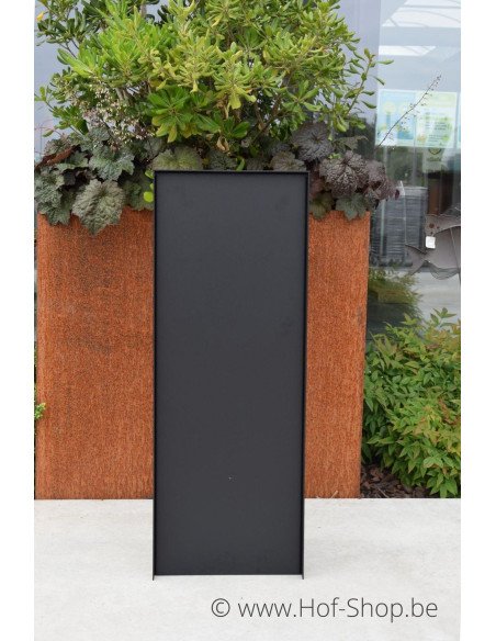 Dropbox Small RAL 9011 Back Door - eSafe boîte à colis aluminium