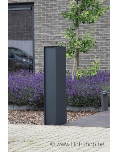 Fenix Top Medium RAL 7021 - pakketbus aluminium eSafe