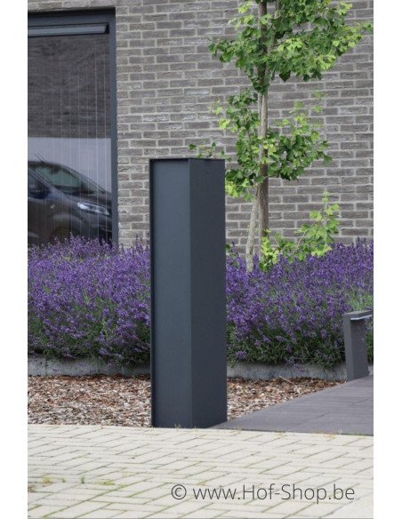 Fenix Top Medium RAL 7021 - pakketbus aluminium eSafe