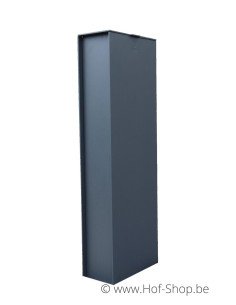 Fenix Top Medium RAL 7021 - boîte à colis eSafe aluminium