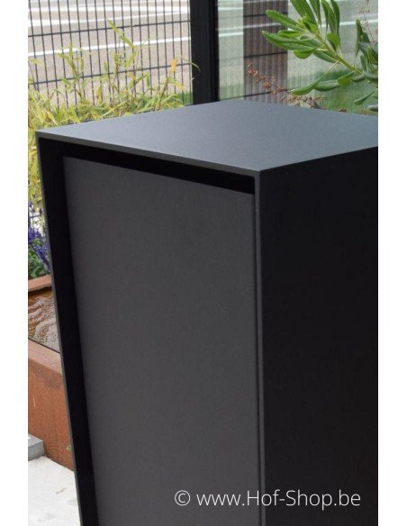 Archi Fer (noir) - boîte aux lettres KatoDesign aluminium