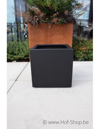 Quadrus 50 x 50 x 50 cm - Plantenbak Geroba in aluminium