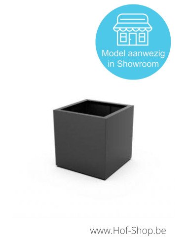 Quadrus 50 x 50 x 50 cm - Plantenbak Geroba in aluminium