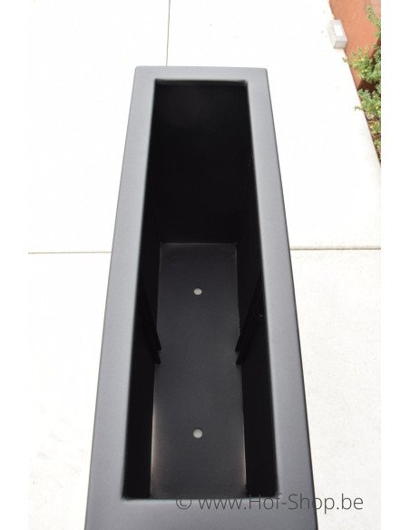 Artus 90 x 30 x 80 cm - Geroba Jardinière en aluminium