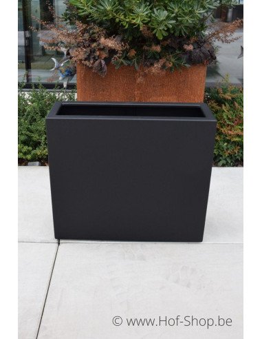 Artus 90 x 30 x 80 cm - Plantenbak Geroba in aluminium