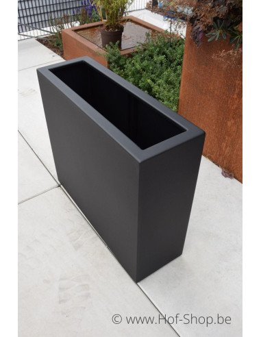 Artus 90 x 30 x 80 cm - Geroba Jardinière en aluminium