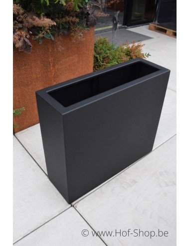 Artus 90 x 30 x 80 cm - Geroba Jardinière en aluminium