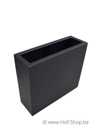 Artus 90 x 30 x 80 cm - Geroba Jardinière en aluminium