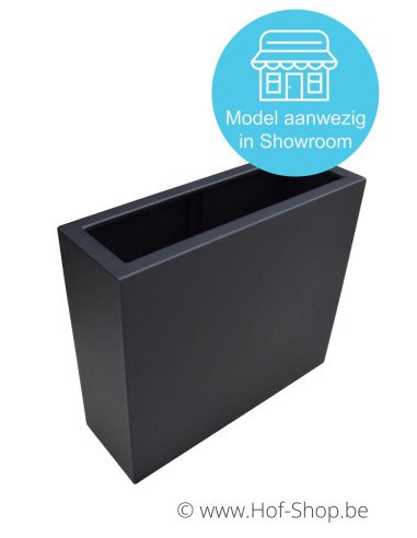 Artus 90 x 30 x 80 cm - Plantenbak Geroba in aluminium