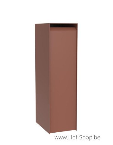 Nexus Medium Cortenstaal Look - eSafe pakketbus aluminium