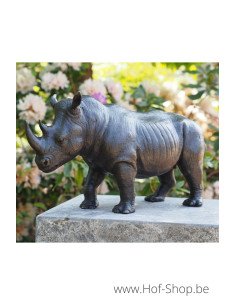 MODÈLE DE SALLE D'EXPOSITION Rhinocéros - statue en bronze (AN1352BR-B)