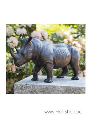 MODÈLE DE SALLE D'EXPOSITION Rhinocéros - statue en bronze (AN1352BR-B)