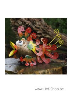 Grappige vis  - metalen figuur (MD16130)