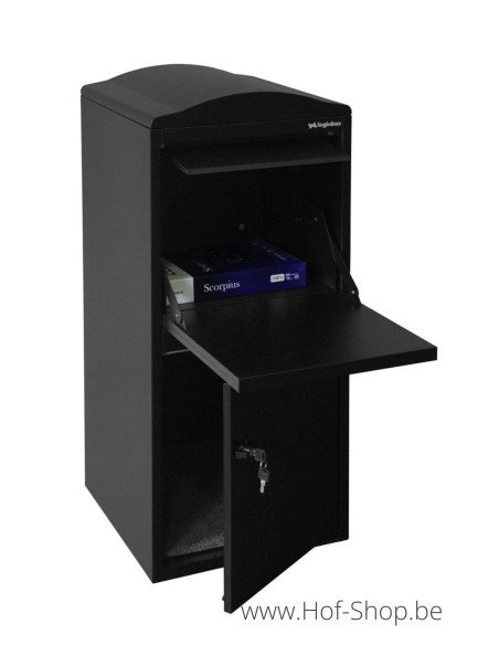 Frontbox Stardust Black Front Door - Boîte à colis LogixBox