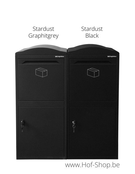 Frontbox Stardust Graphitgrey Front Door - Boîte à colis LogixBox