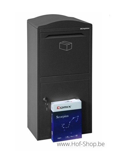 Frontbox Stardust Graphitgrey Front Door - Boîte à colis LogixBox