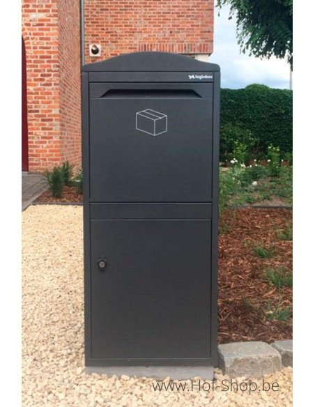 Frontbox Stardust Graphitgrey Front Door - Boîte à colis LogixBox