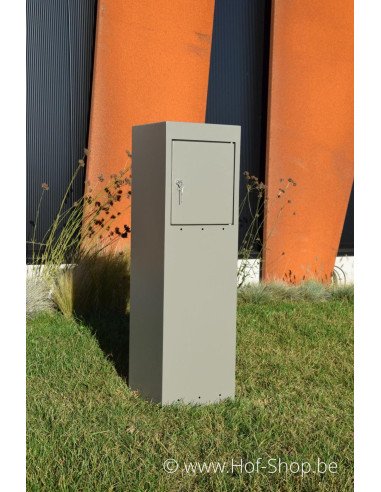 Nox (RAL 7039) - boîte aux lettres aluminium Adezz