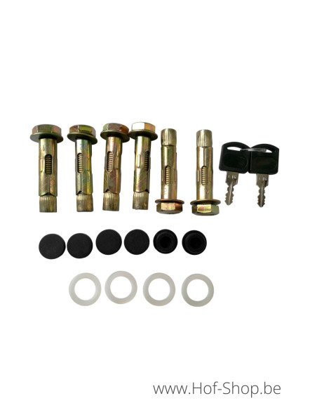 Frontbox Uni Stardust Black Front Door - Boîte à colis LogixBox