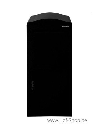 Frontbox Uni Stardust Black Front Door - Boîte à colis LogixBox