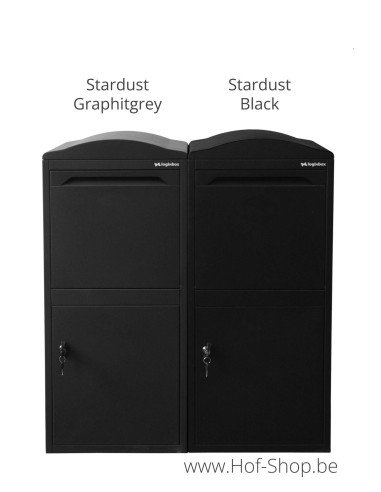 Frontbox Uni Stardust Graphitgrey Front Door - Boîte à colis LogixBox