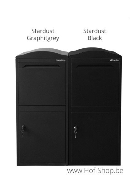 Frontbox Uni Stardust Graphitgrey Front Door - Boîte à colis LogixBox