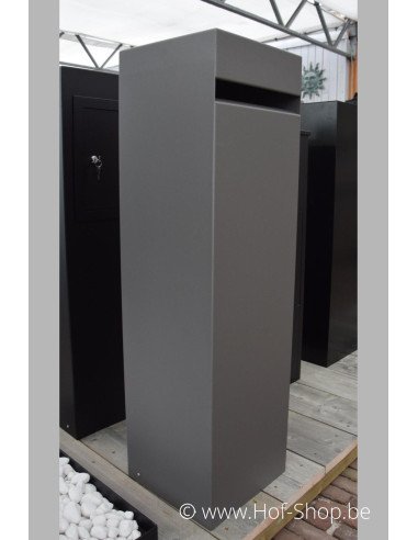 Archi Mini RAL 9008 - boîte aux lettres KatoDesign