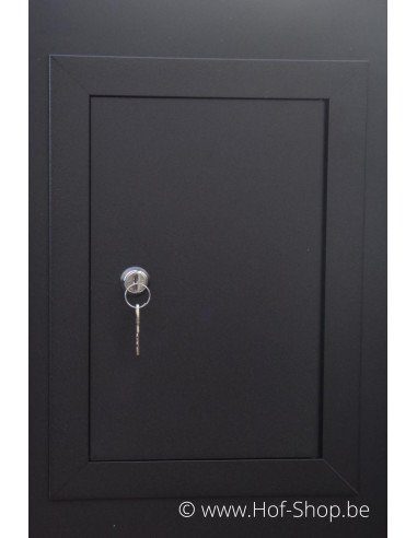 Archi Mini (zwart) - brievenbus aluminium