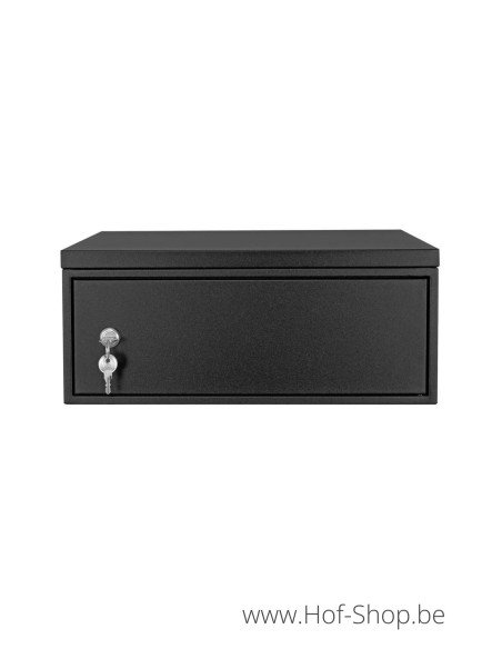 Postvak Graphitgrey Back Door - Opbouw Brievenbus grijs LogixBox