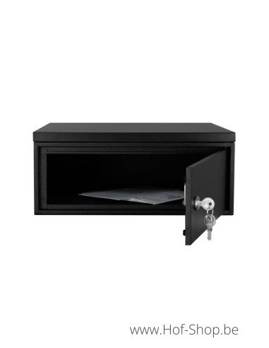 Boîte aux lettres 'Postvak' Stardust Black Back Door - LogixBox