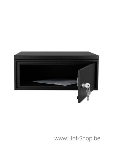 Boîte aux lettres 'Postvak' Stardust Black Back Door - LogixBox