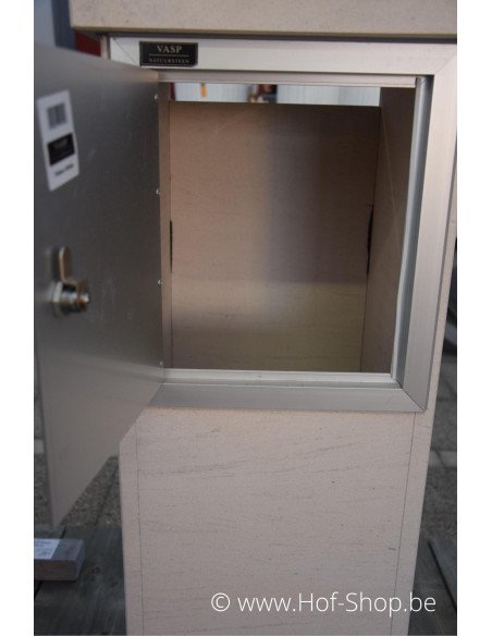 Palma White - Boîte aux lettres VASP en pierre française