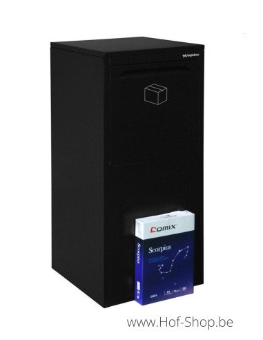 Frontbox Intégré Stardust Black Back Door - Boîte à colis LogixBox