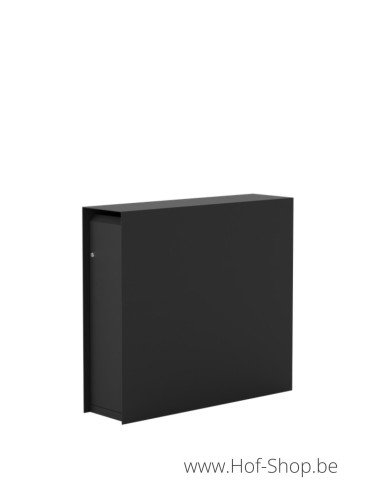 Maxus Single 1100 mét pakketdeur RAL 9005 - eSafe pakketbus aluminium