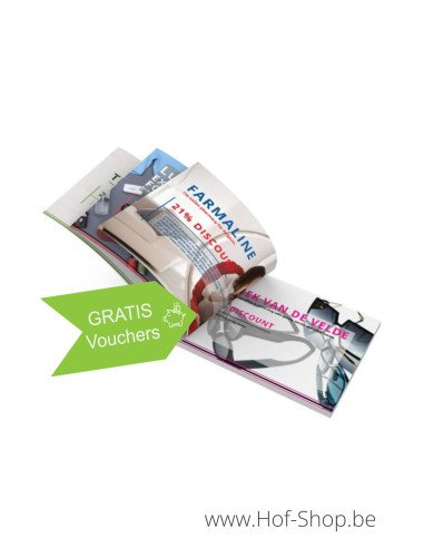 Gratis kortingsbonnen bij uw aankoop