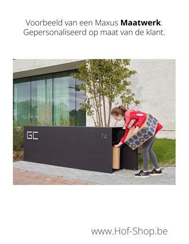 Maxus Single 1400 avec porte à paquets - eSafe boîte à colis aluminium