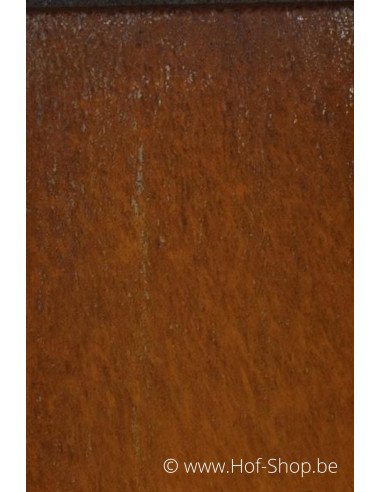 Letta - Geroba boîte aux lettres en acier corten